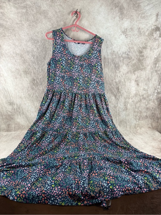 Lands' End Dresses & Skirts - Lands' End Navy Floral Maxi Dress 1X. Back to  School
